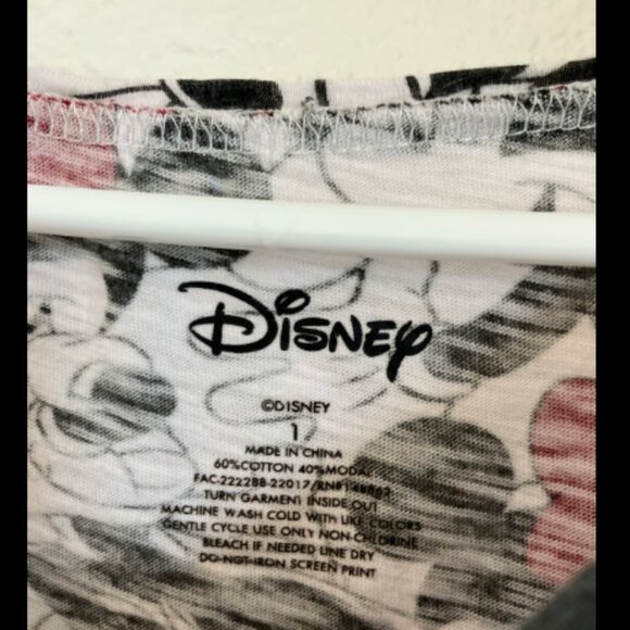 Disney brand Minnie Mouse Pattern size 1X Tank - Picture 2 of 3